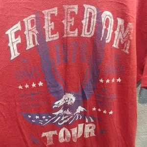 Red Freedom tee